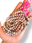Rhodonite Natural Stone 8mm
