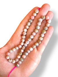 Rhodonite Natural Stone 8mm