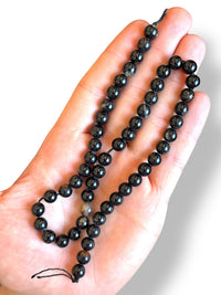 Black Tourmaline Natural Stone 8mm